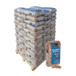 Granulés de bois Woodstock® Premium – Palette 1170 kg (78 sacs) – NF & DINplus 100% résineux